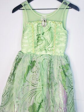 Genuine Disney Castle Collection Tinkerbell Costume Dress Girls Size 13